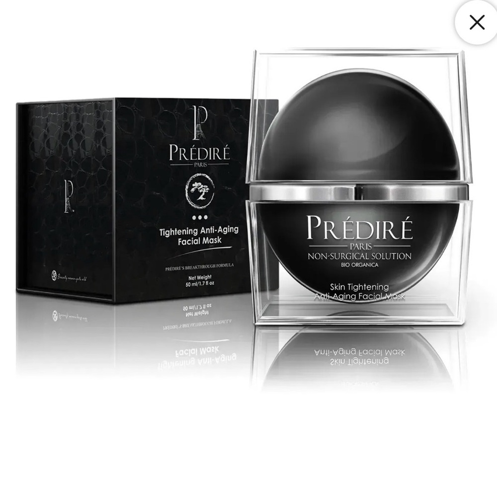 Prédiré Paris skin tightening & tissue bonding facial Mask - Black. BNIB&S